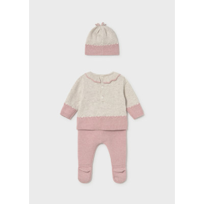 Conj. de bébé c/ gorro