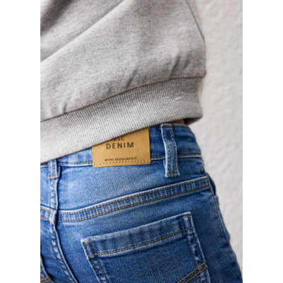 Calça ganga slim fit básico