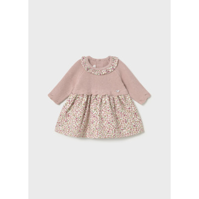 Vestido malha combinado