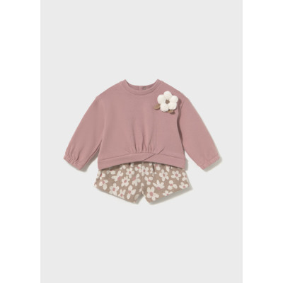 Conj.bermuda jacquard