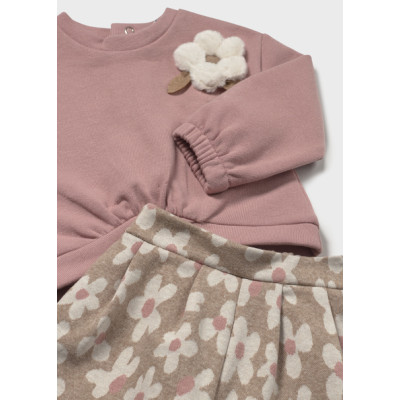 Conj.bermuda jacquard