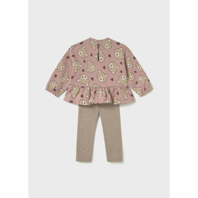 Conj. leggings jacquard