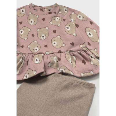 Conj. leggings jacquard