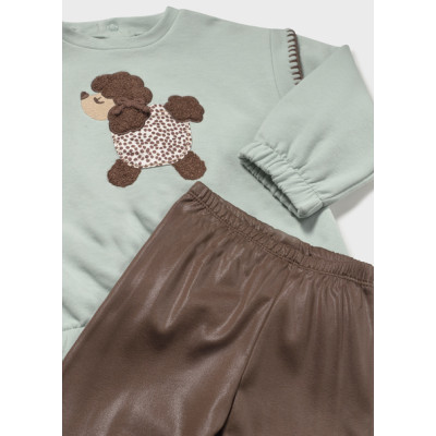 Conj. leggings sweat
