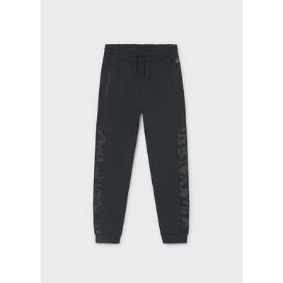 Calça risca contraste