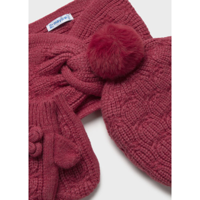 Conj. gorro cuequita tricô