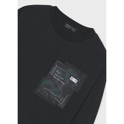 Camiseta m/comp. bolso