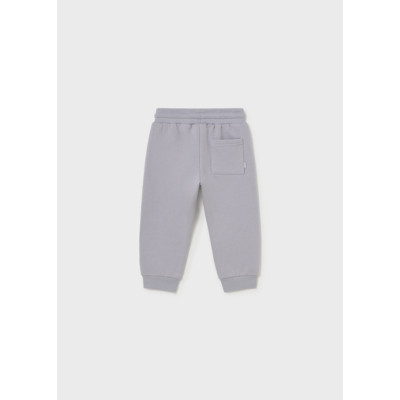 Calça felpa básica punhos
