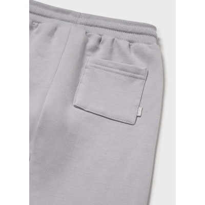 Calça felpa básica punhos