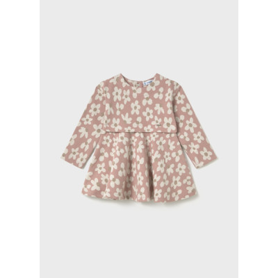 Vestido malha jacquard
