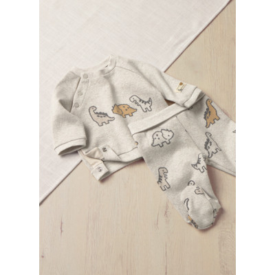 Conj. sweat/calça c/pés