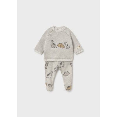 Conj. sweat/calça c/pés