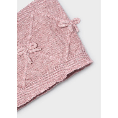 Conj. gorro cachecol laços