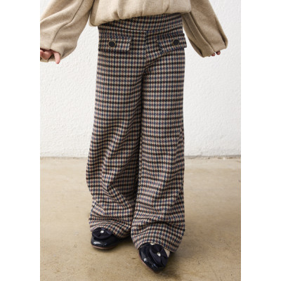 Calça jacquard